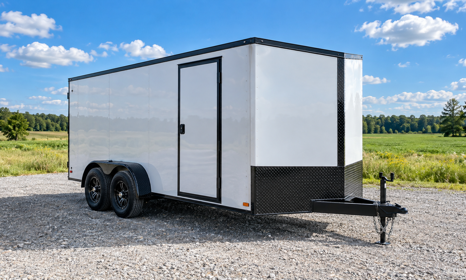 Outdoor Storage for Enclosed Trailer
